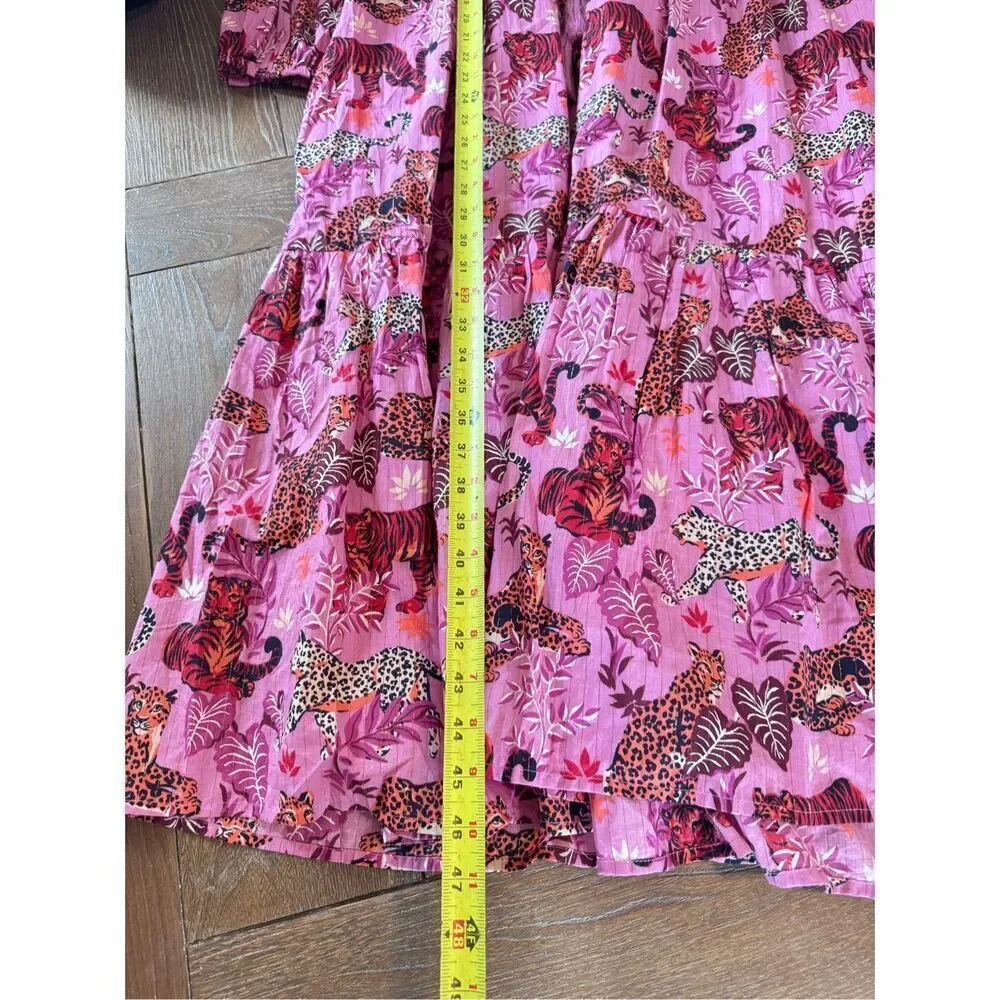 NWT Printfresh Day Tripper Dress I Feline Fatale (Purple) Size‎ Small
